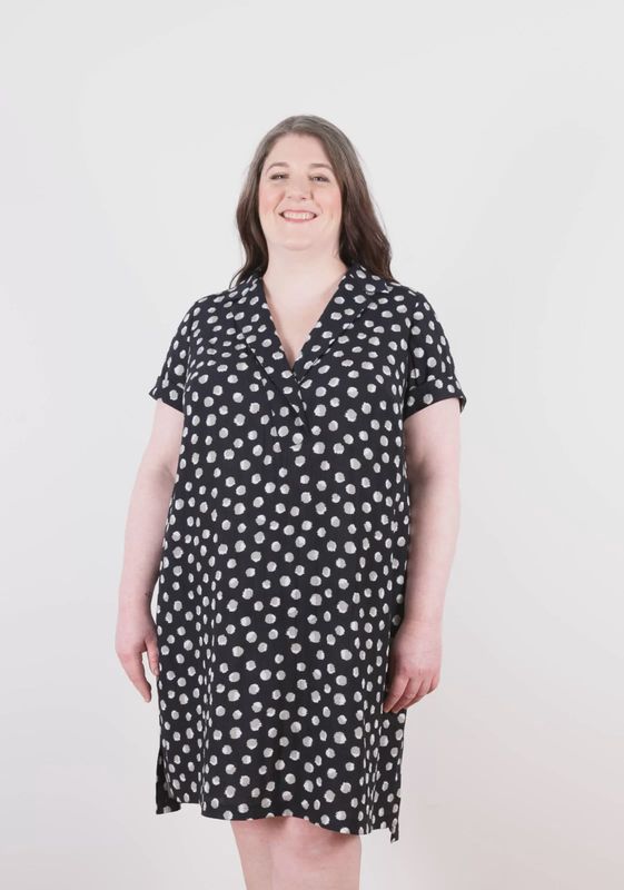 Augusta Shirt &amp; Dress Sizes 14-30 - Grainline
