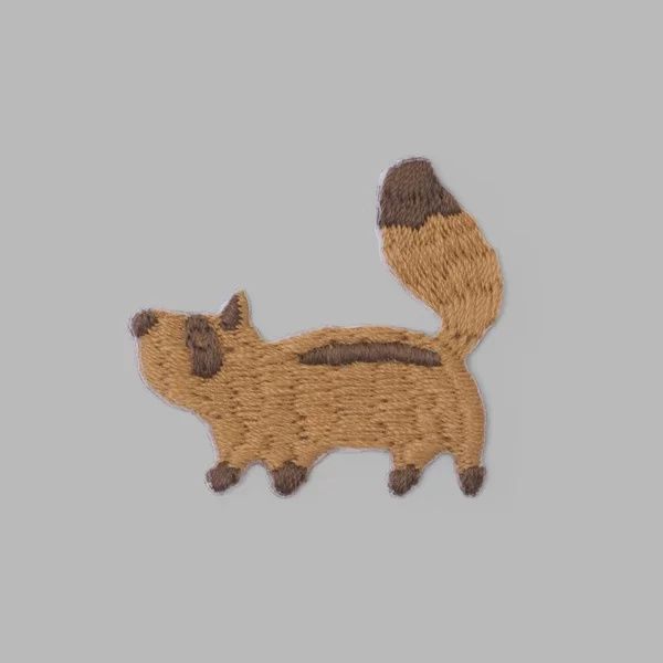 Badger Embroidered Patch Japanese Import