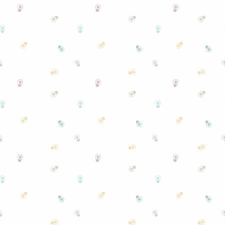 Brilliant Idea Lightbulb Hush Hush Cotton Riley Blake