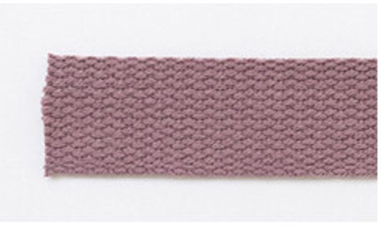 1" Polyester Webbing Ash Pink Japanese Import