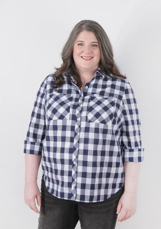 Archer Button Up sizes 14-32 - Grainline