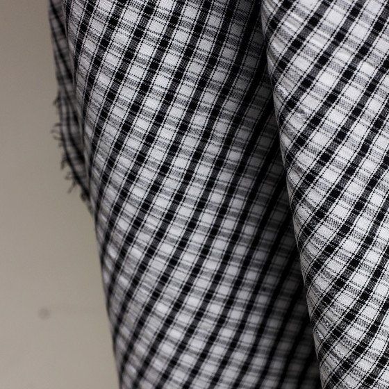 Atelier Brunette Seersucker Deep Charcoal