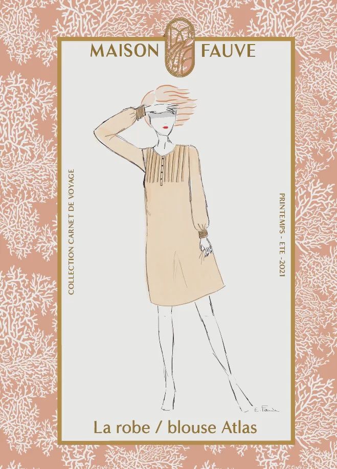 Atlas Blouse or Dress by Maison Fauve