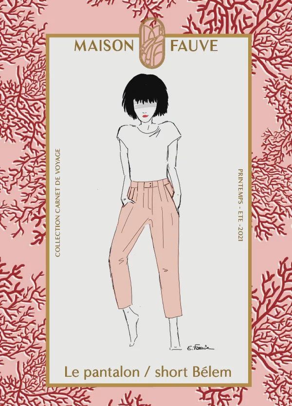 Belem Trousers or Shorts by Maison Fauve