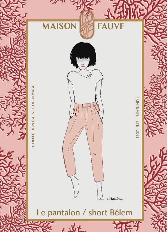 Belem Trousers or Shorts - Maison Fauve