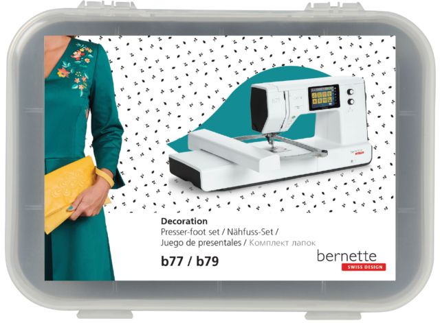 bernette b77 / b79 Decoration Presser Foot Set