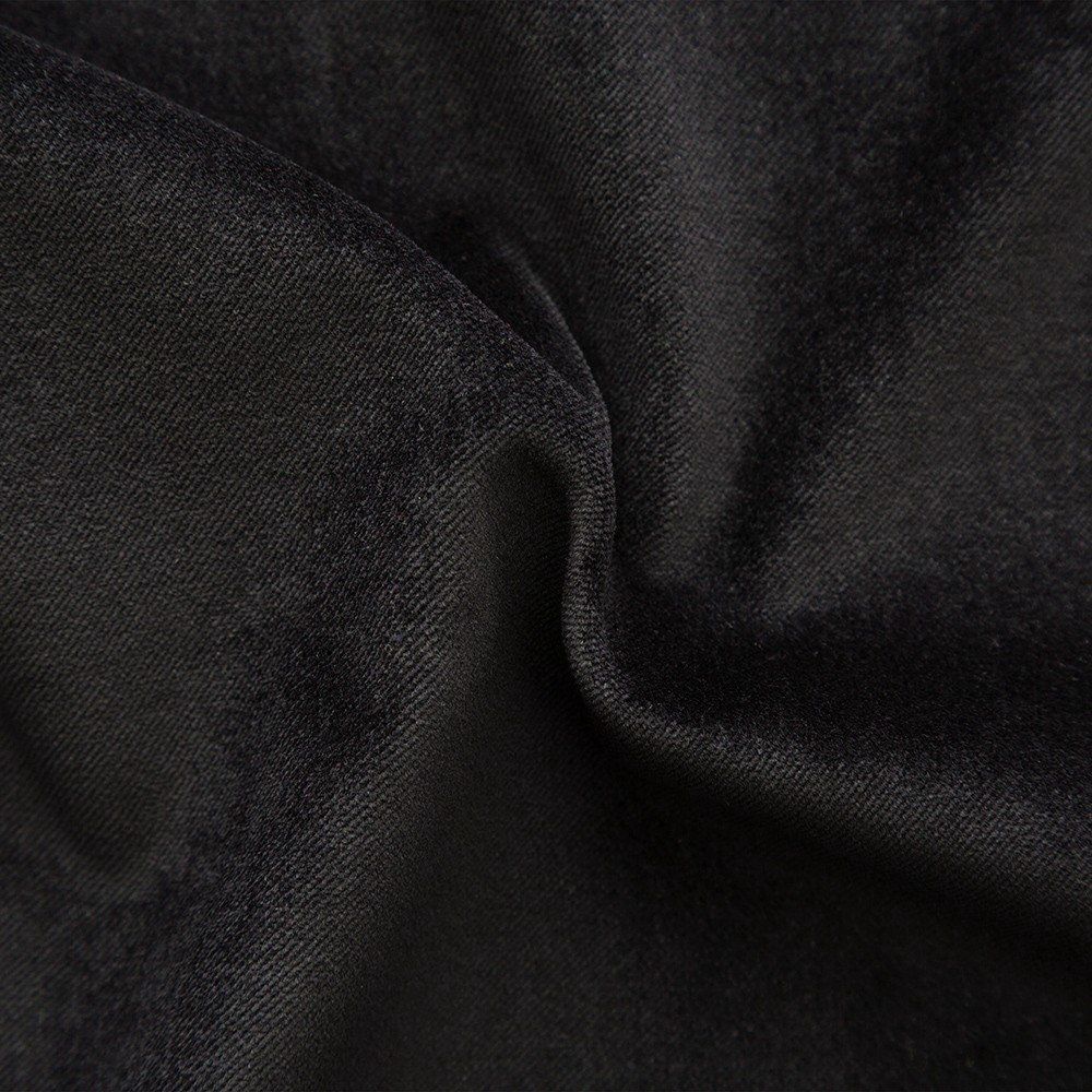 Black Lush Velveteen Wide