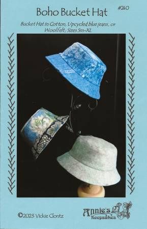 Boho Bucket Hat Pattern - Annie's Keepsakes