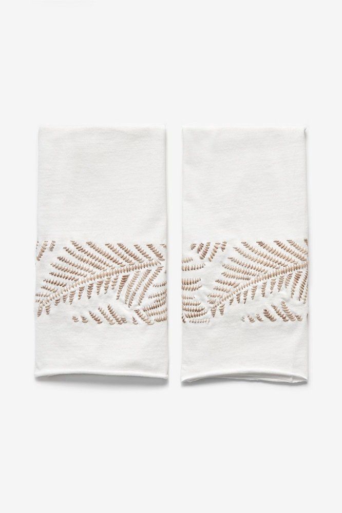 Alabama Chanin / Madelinetosh - Natural Fern Tea Towel Maker Kit