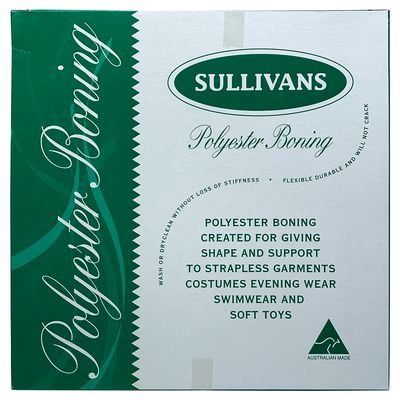 1/2 " Sewable Boning White 22 YDS/Box