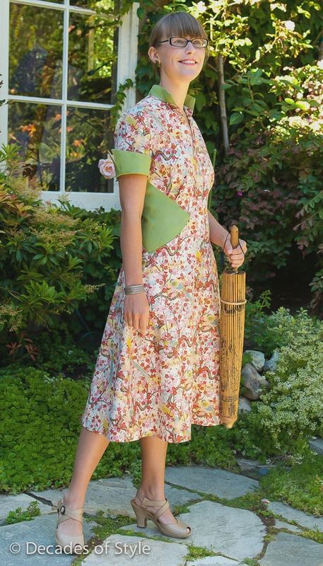 1950s Diamond Dress - Decades of Style Pattern Company