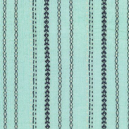 Athena Yarn Dye Gauze Sky Robert Kaufman