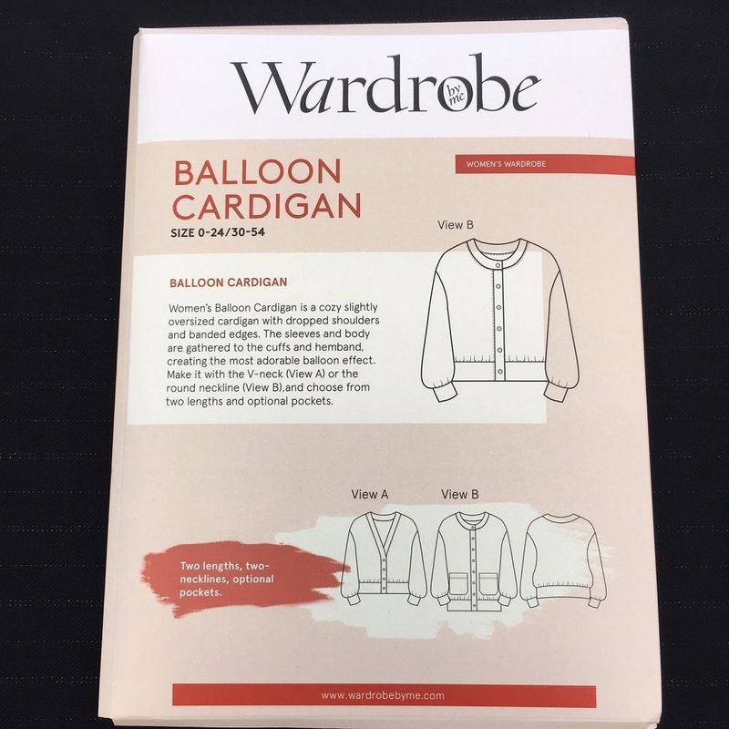 Balloon Cardigan - Wardrobe by Me