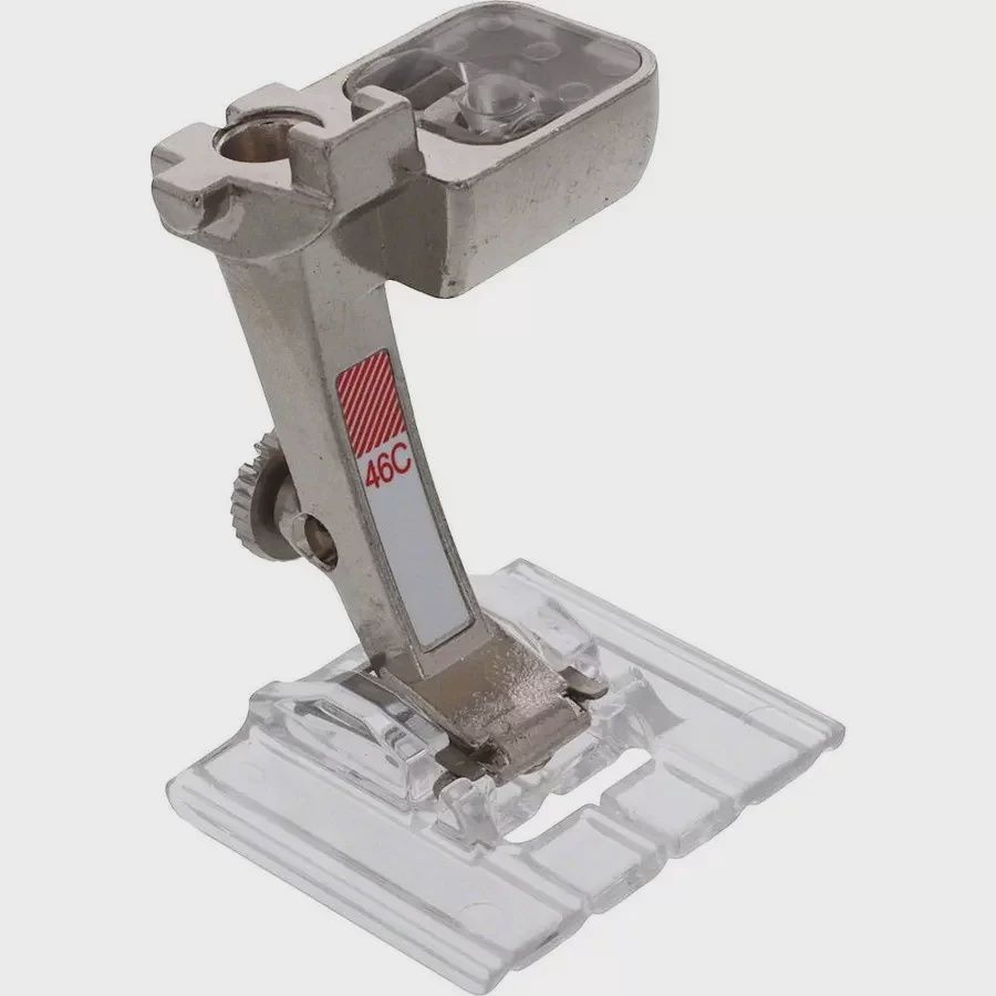 Bernina #46C Pintuck and Decorative-Stitch Foot w/ Clear Sole