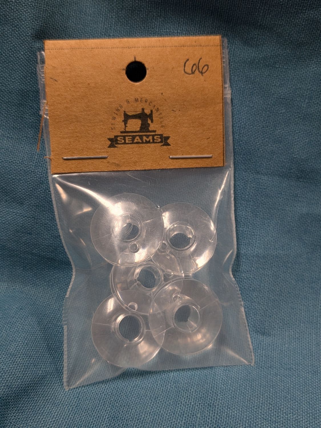 Bobbins Class 66 plastic 5 pack