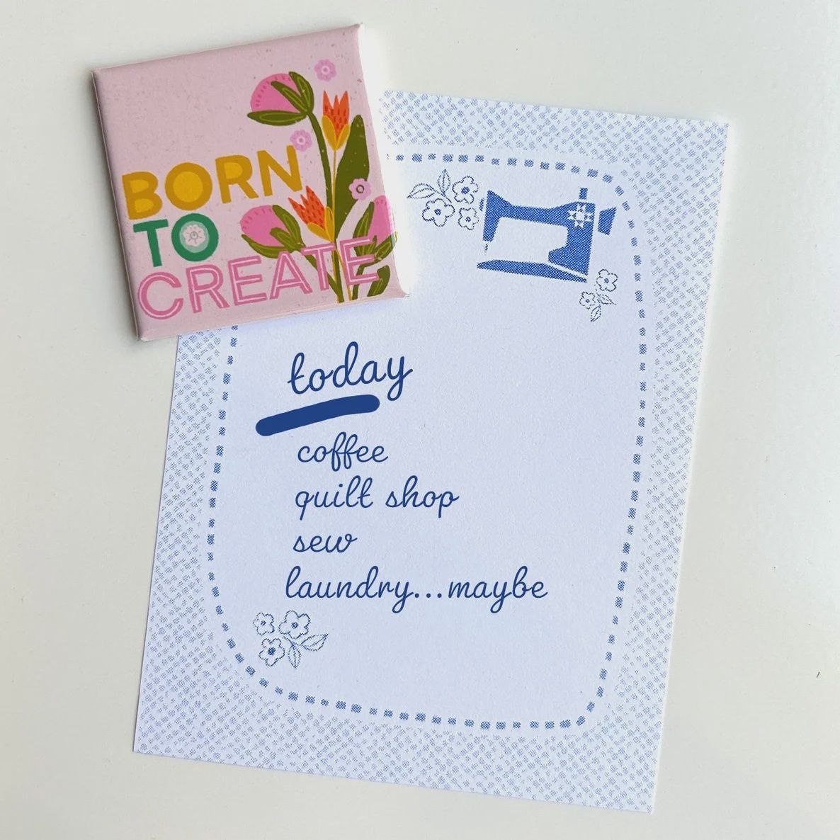 Born to Create Magnet Kati Cupcake