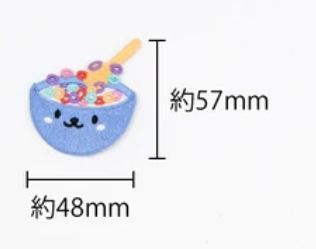 Bowl of Cereal Patch Japanese Import