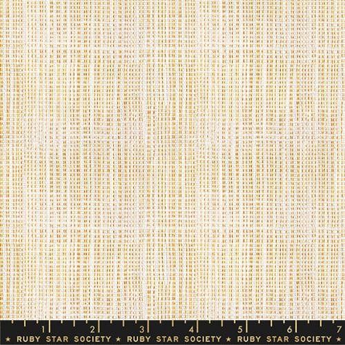 Candlelight Wovens Gold Accented Chore Coat Canvas - White