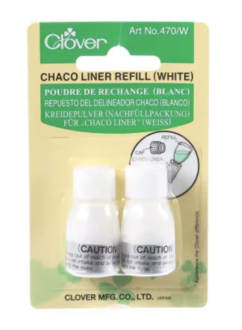 Chaco Liner Chalk Refill Assorted Colors, Color: White