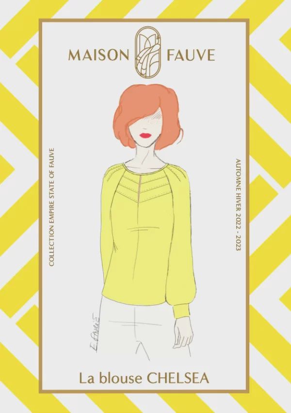 Chelsea Blouse by Maison Fauve