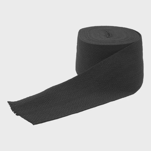 Cotton Webbing 2.5" Black Japanese Import