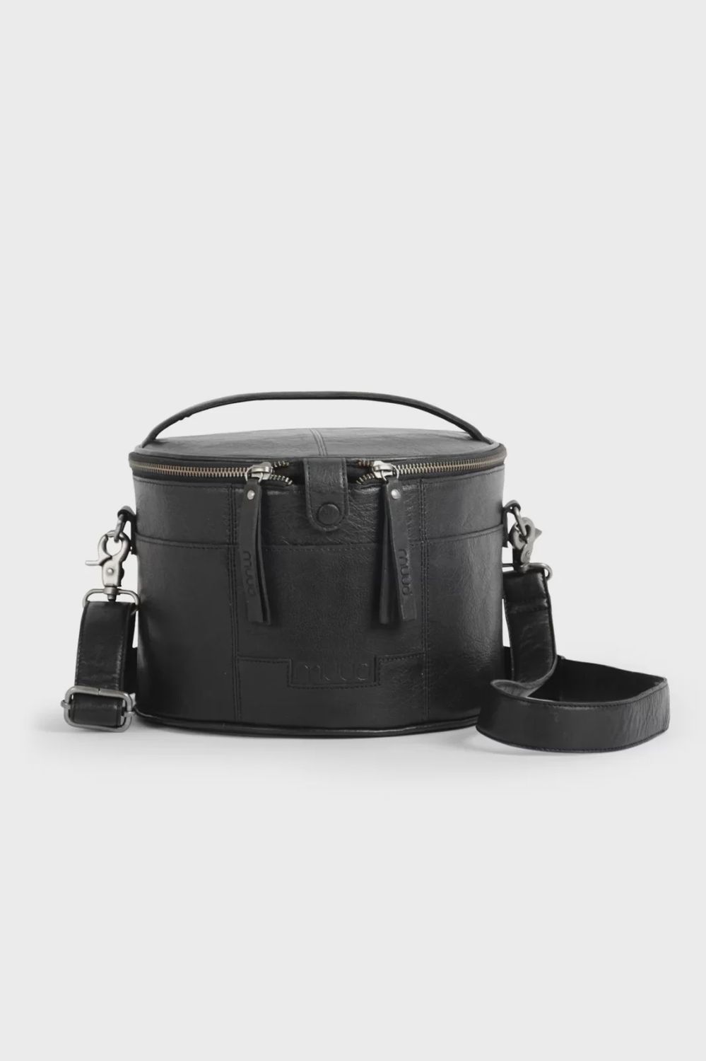 Enturn Black Leather Project Bag Muud