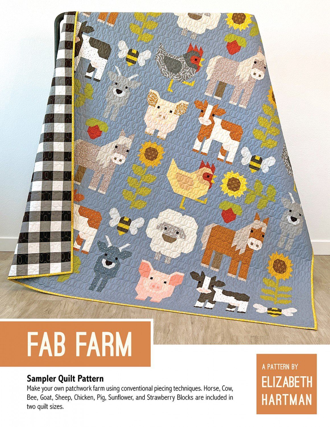 Fab Farm Quilting Sampler - Elizabeth Hartman
