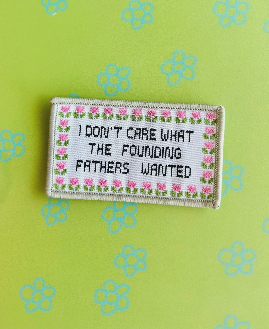 Founding Fathers Sticker Iron-On Patch The Peach Fuzz Co.