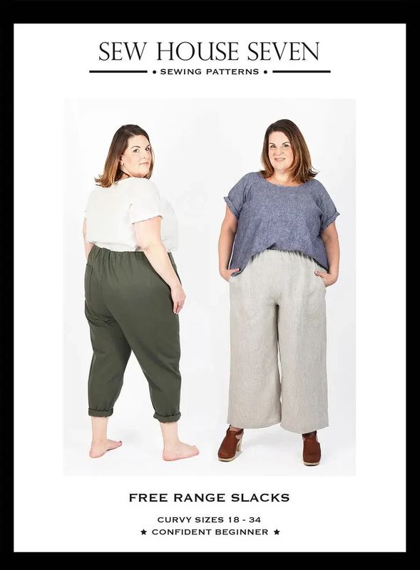 Free Range Slacks Curvy - Sew House Seven