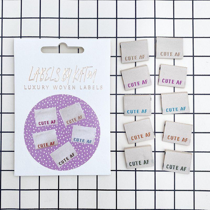 Garment Labels - Cute AF