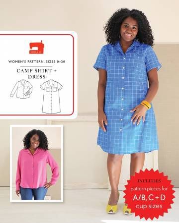 Camp Shirt  &amp; Dress - Liesl + Co.