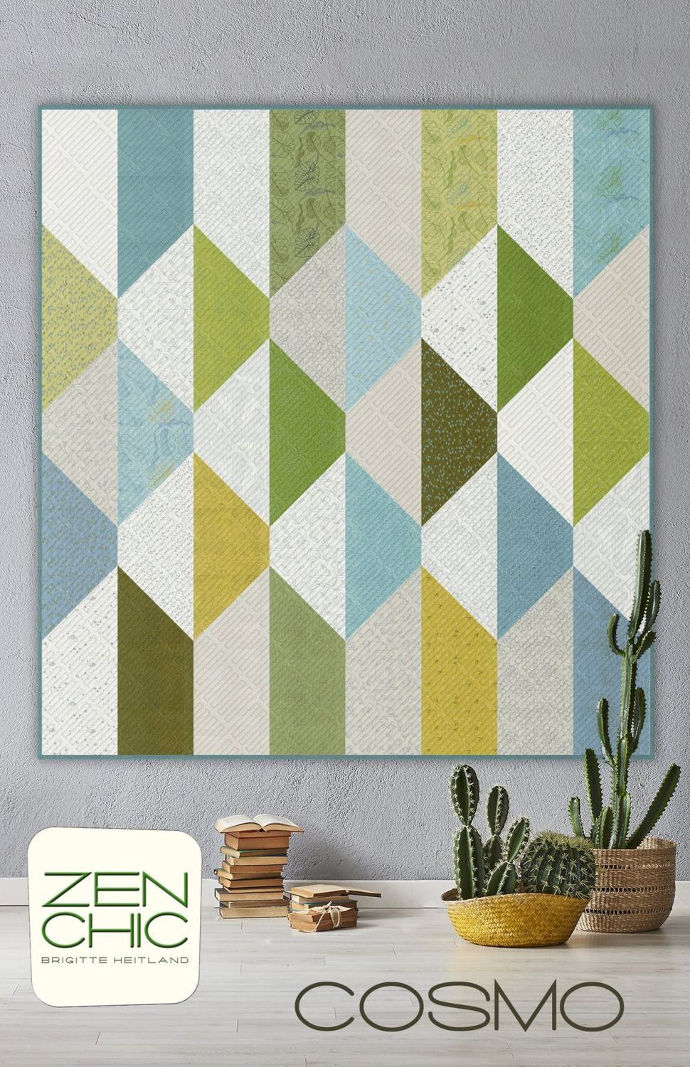 Cosmo Quilt Pattern Zen Chic