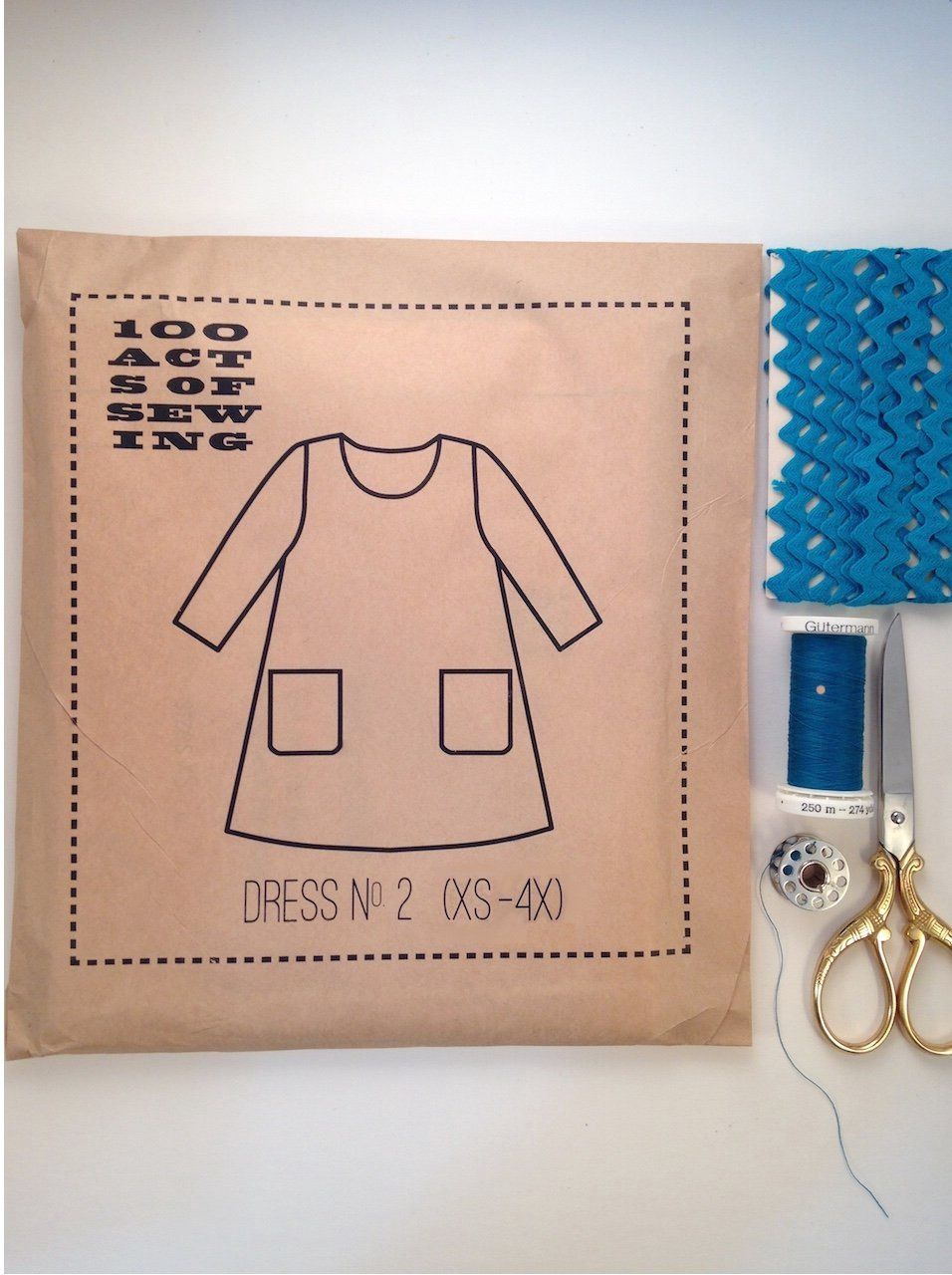 Dress No. 2 Pattern - 100 Acts of Sewing