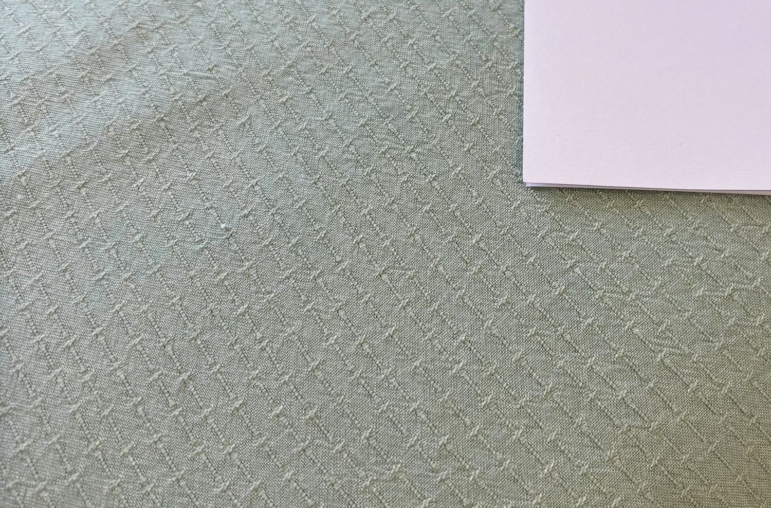 Dusty Lime Lisbeth Textured Tencel Rayon Blend