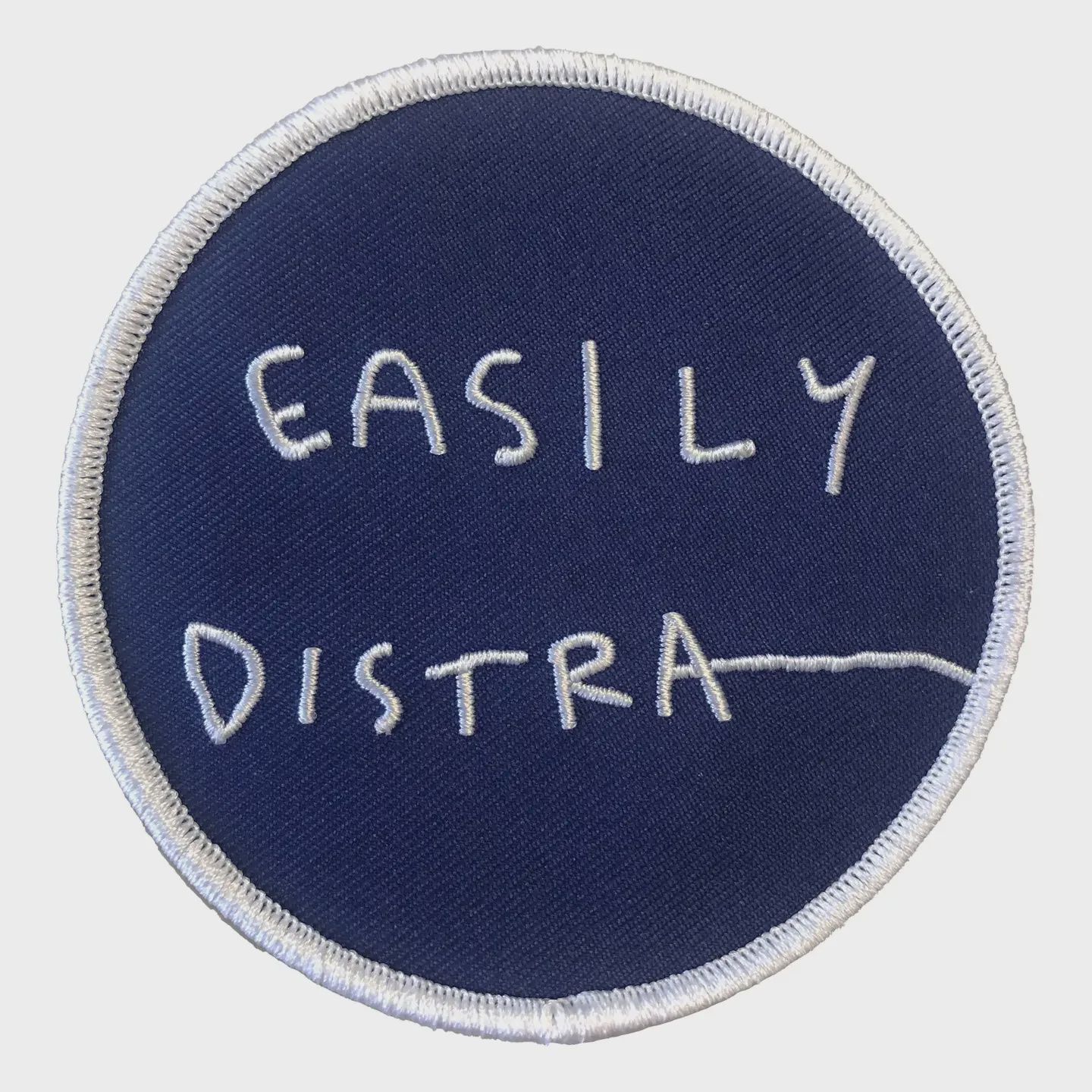 Easily Distracted Embroidered Patch Inner Decay