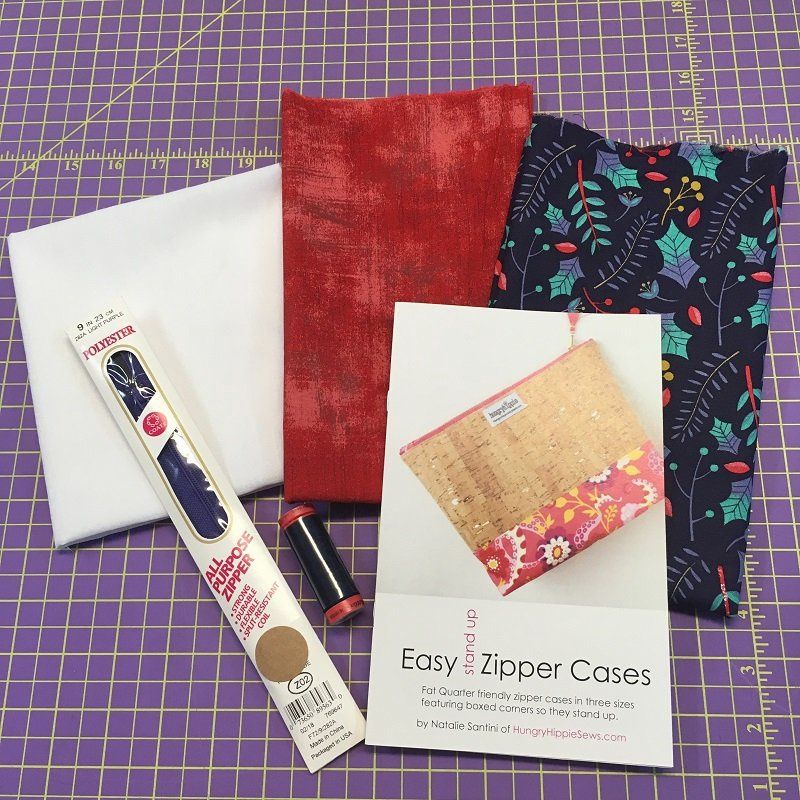 Easy Zip Pouch - Christmas Complete Maker Kit