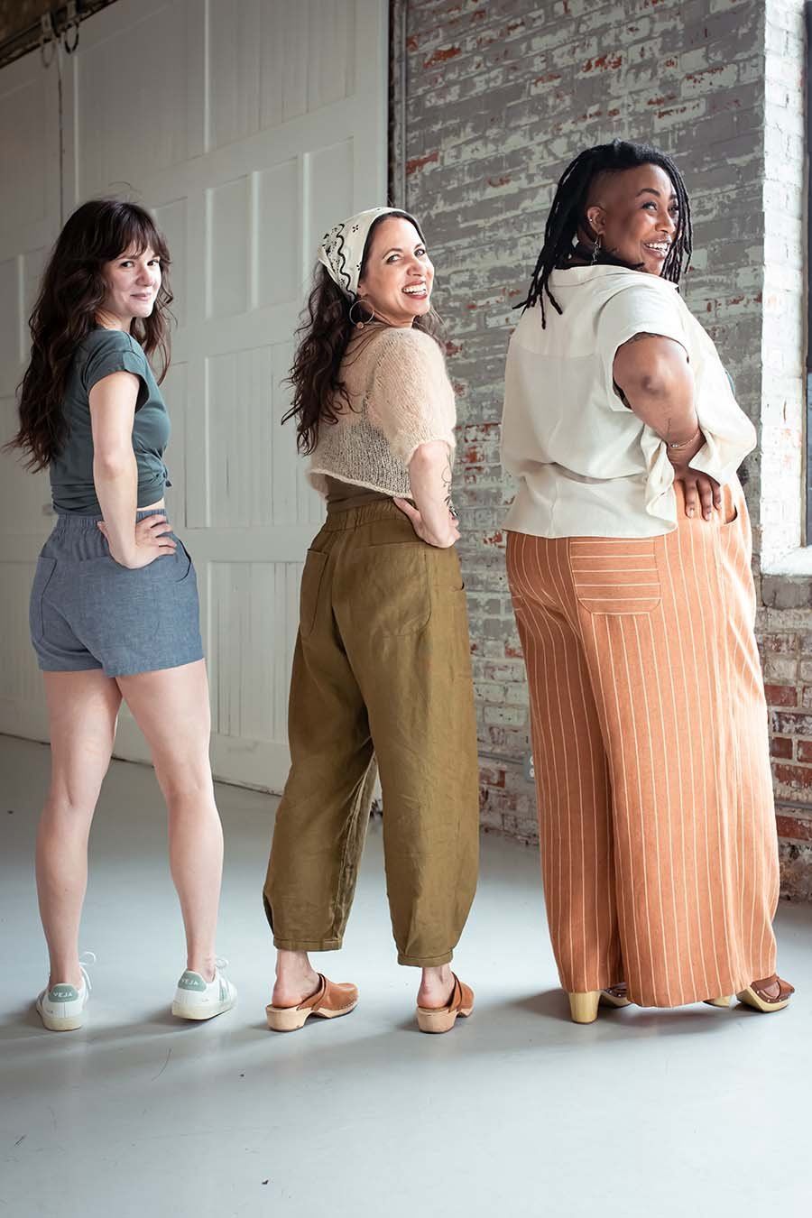 Chanterelle Pants and Shorts Sizes 22 - 34 Sew Liberated