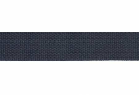 Cotton Webbing  1-1/2in Navy
