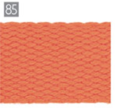 Cotton Webbing 1" Peach