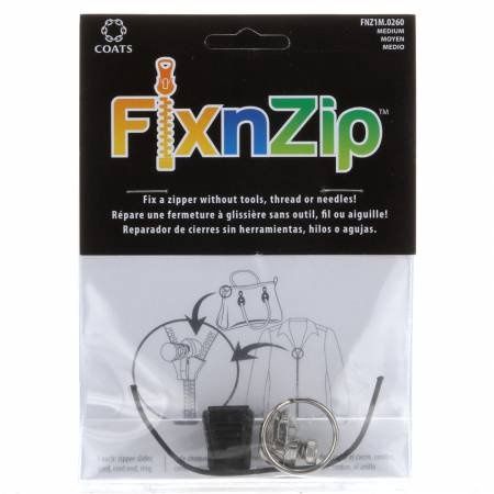 Fix N Zip Zipper Repair Kit Medium