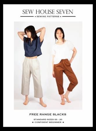 Free Range Slacks - Sew House Seven Size 00-20