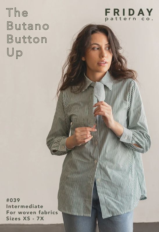 Butano Button Up Pattern - Friday Pattern Company