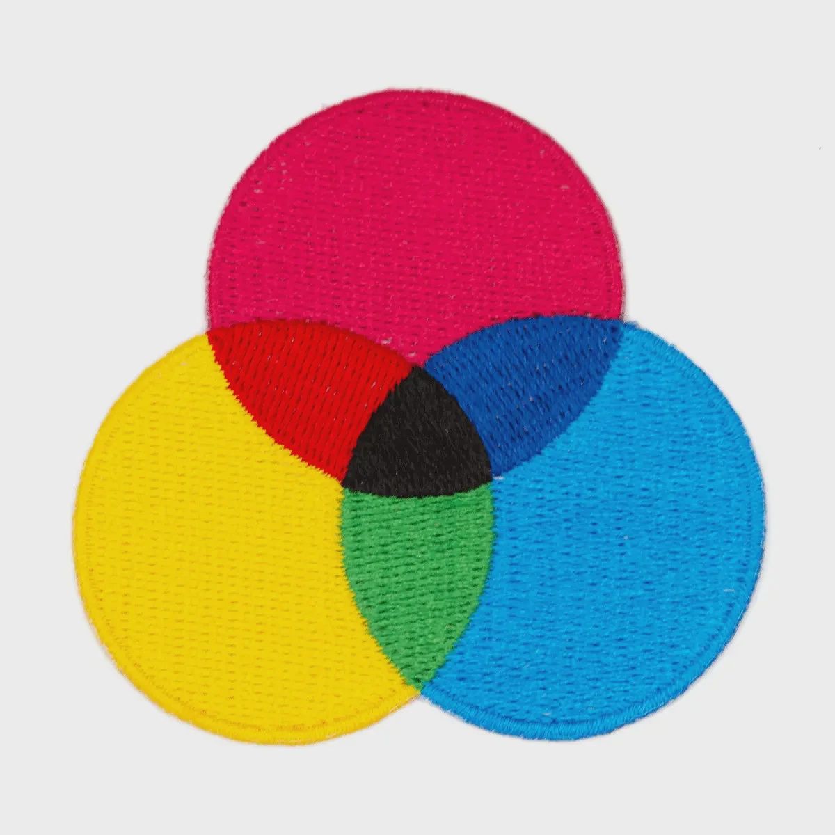 CMYK Embroidered Patch These Are Things