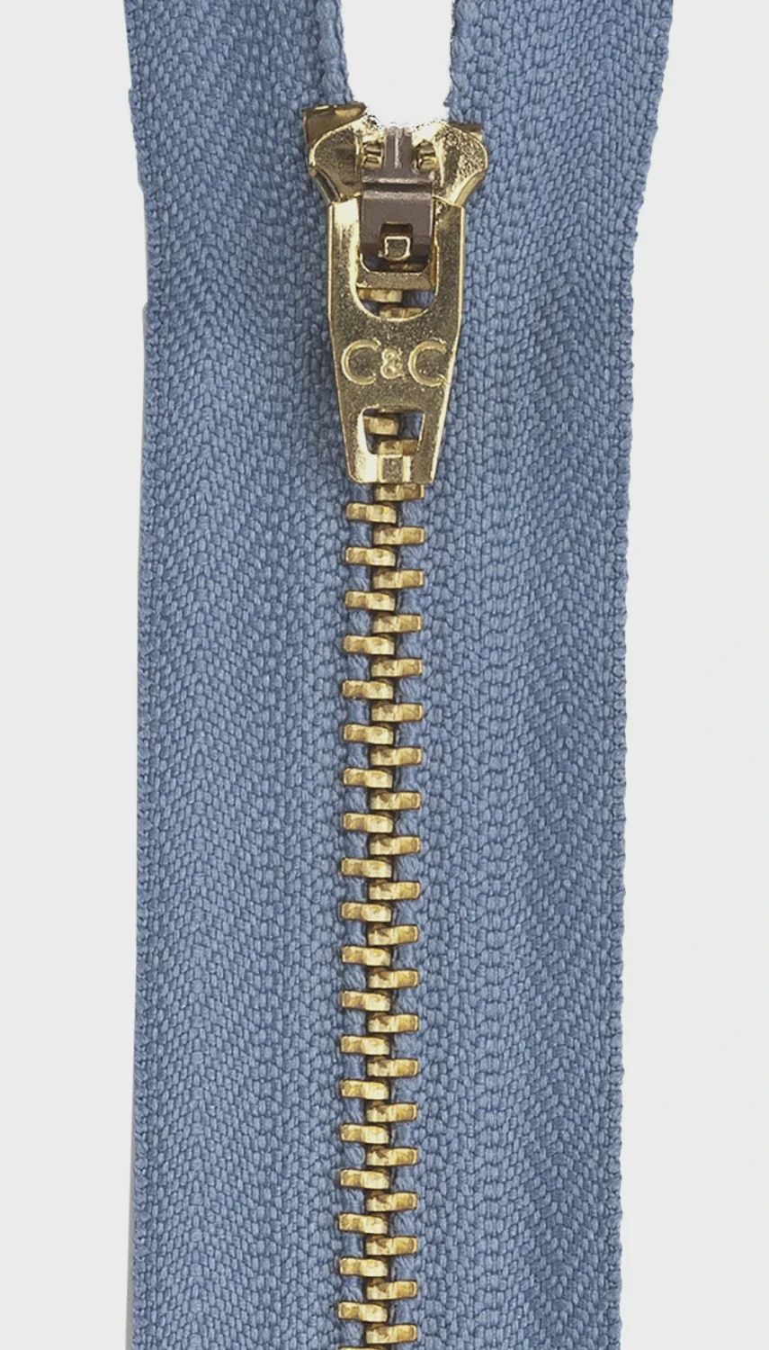 Copenhagen Packaged Metal Jeans Zipper 7in