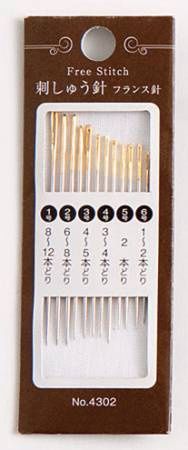 Cosmo Free Stitch Needle Assortment 4302