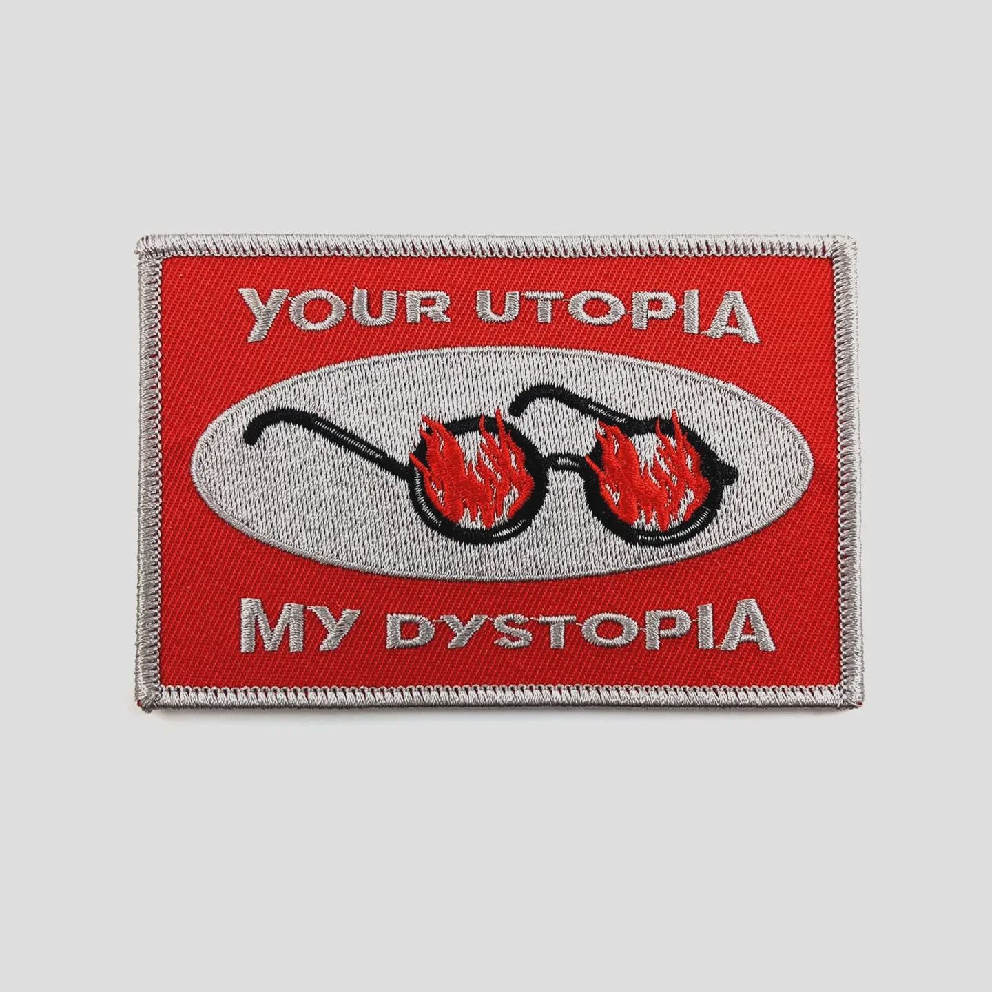 Dystopia/Utopia Embroidered Patch