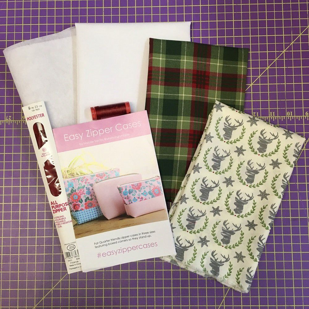 Easy Zip Pouch - North Pole Classic Complete Maker's Kit