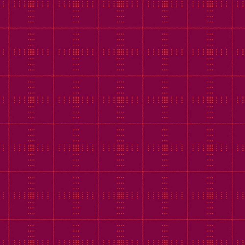 Entwine Plaid Woven Yarn-Dyed Cotton Dobby - Plum Purple