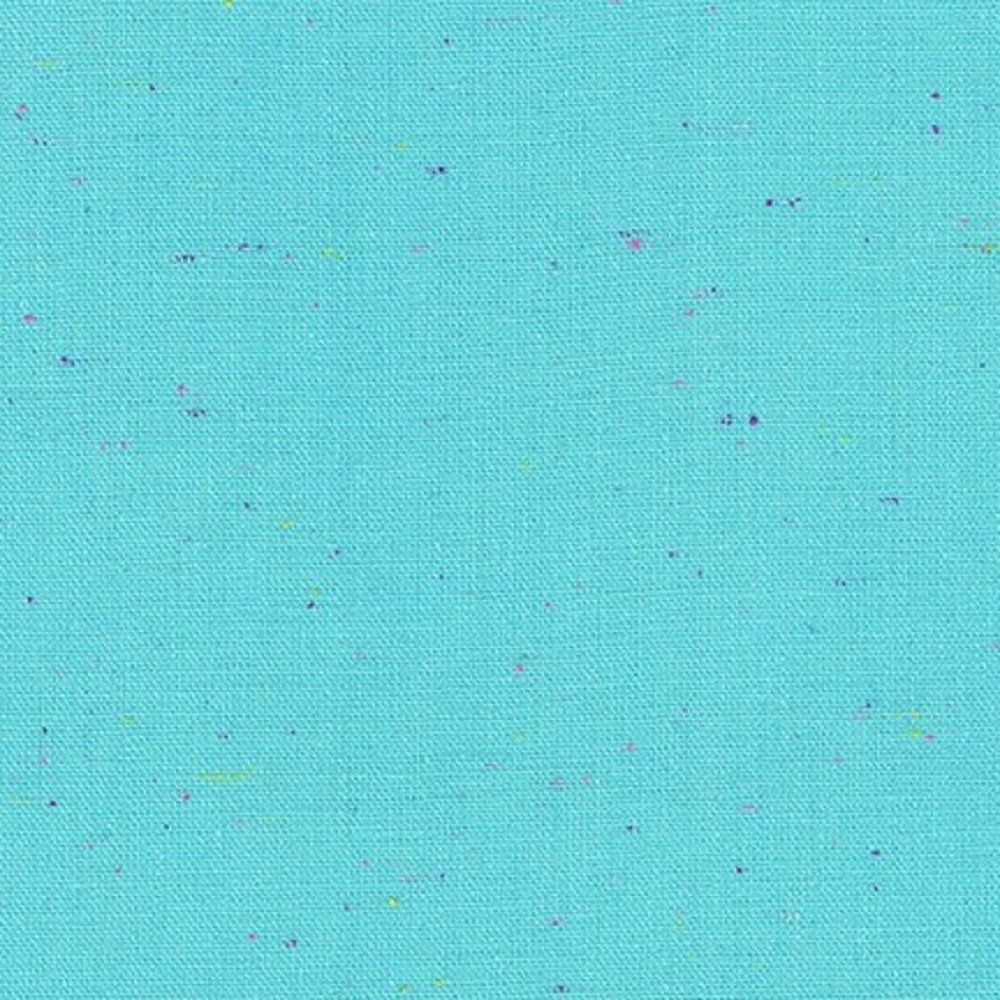 Essex Speckle Yarn-Dyed Linen/Cotton Blend (Assorted Colors), Color: Aqua Speckle