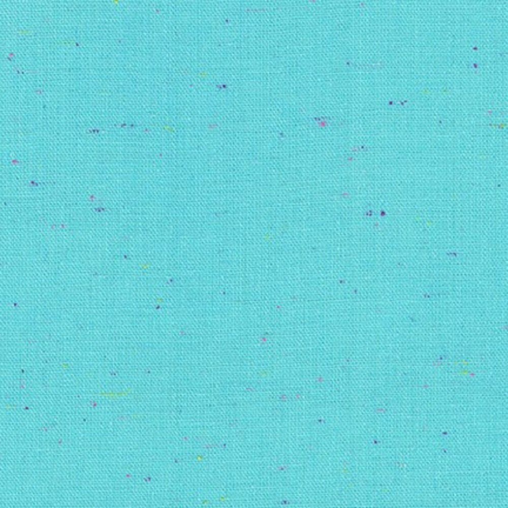 Essex Speckle Yarn-Dyed Linen/Cotton Blend (Assorted Colors), Color: Aqua Speckle